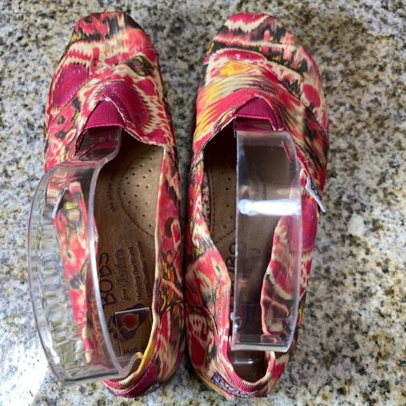 Bobs by Skechers Pattern Slip on Flats - Picture 5 of 9